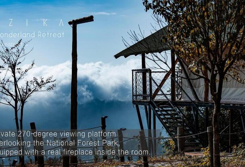 בקתת סופריור בת חדר 1, Bzika Wonderland Retreat  Zhangjiajie National Forest Park Store