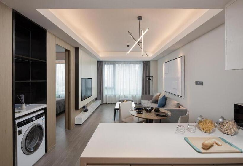 Люкс 2 Спальни, Parcvue Hotel Residence Nanjing