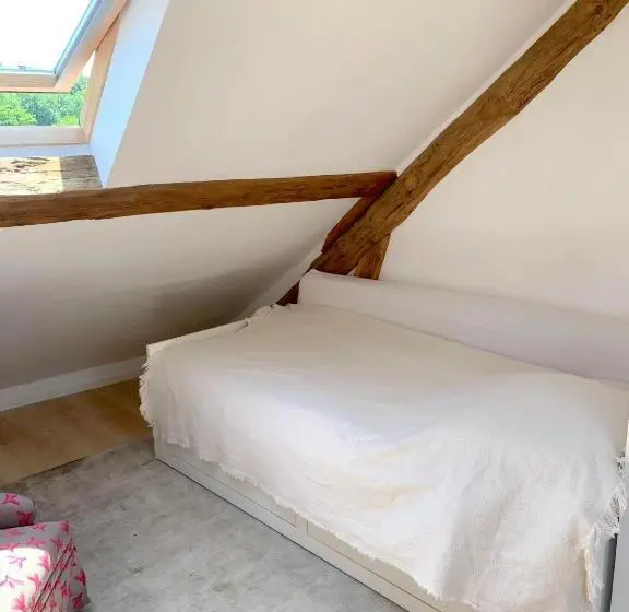 庭の見えるシングルルーム, Maison D Hôtes Et Bien être Ahimsa