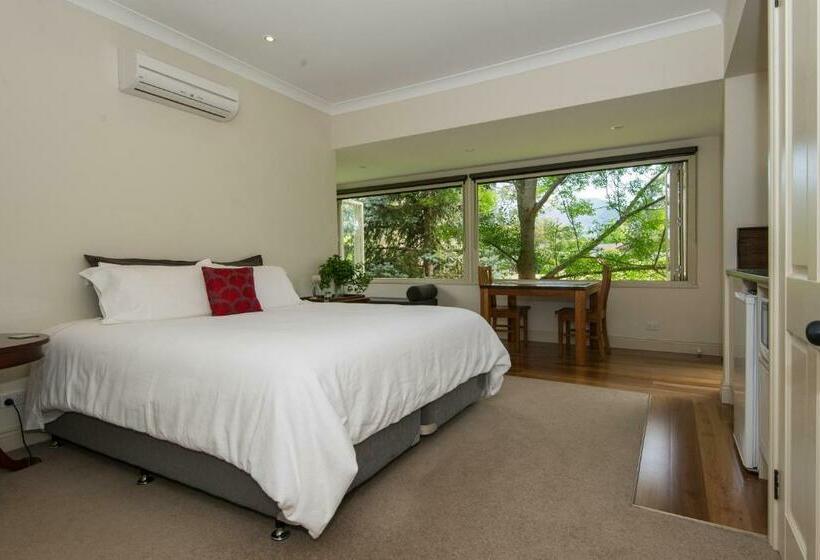 חדר דלוקס עם מיטת קינג, Hollyhock