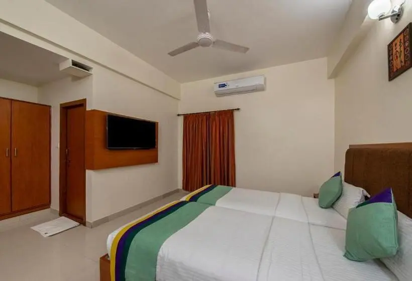 Deluxe-huone, Treebo Sam Residency