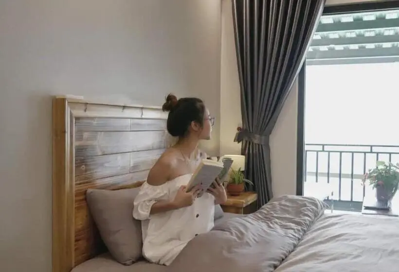 اتاق استاندارد با تخت بزرگ, Daun Pisang Homestay & Restaurant View Fanxipan