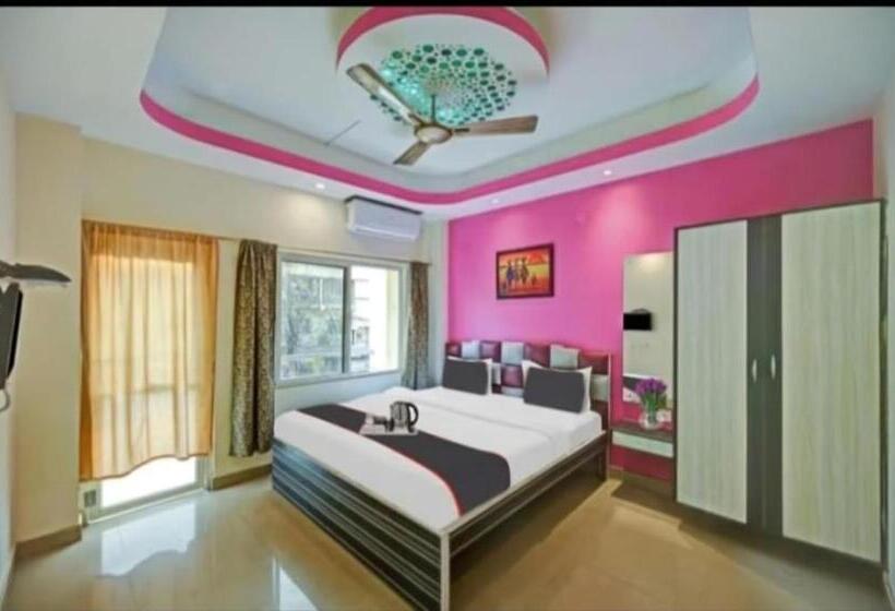 اتاق لوکس با تخت بزرگ, Goroomgo Shree Bhumi Puri Near Sea Beach And Temple   Newly Renovated Hotel   Perfect Location With