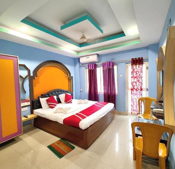 اتاق لوکس, Goroomgo Shree Bhumi Puri Near Sea Beach And Temple   Newly Renovated Hotel   Perfect Location With