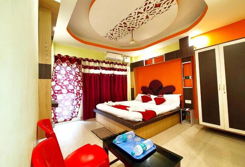 デラックスルーム, Goroomgo Shree Bhumi Puri Near Sea Beach And Temple   Newly Renovated Hotel   Perfect Location With
