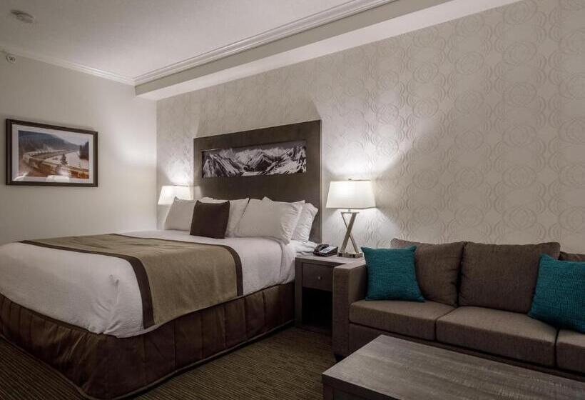 חדר סטנדרט עם מיטת קינג, Ramada By Wyndham Revelstoke