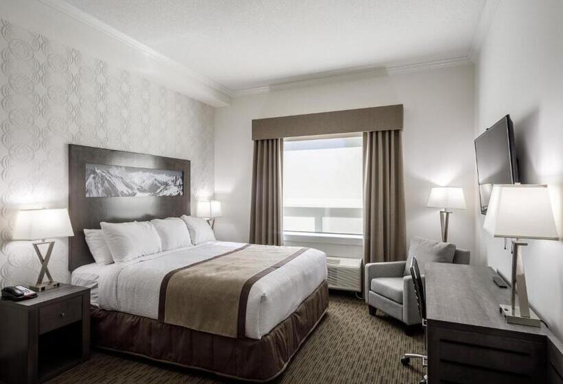 חדר סטנדרט עם מיטת קינג, Ramada By Wyndham Revelstoke
