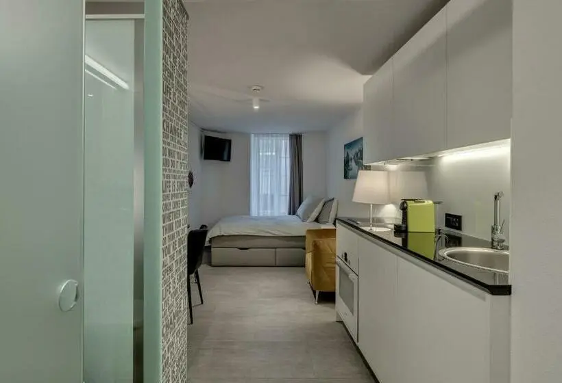 スタンダードシングルルーム, Smartroom The Residence La Cittadella Baden