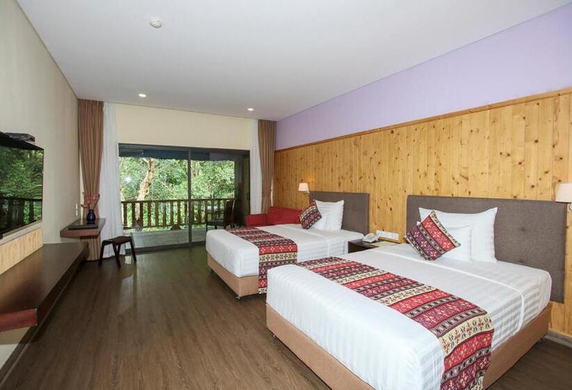 اتاق لوکس با چشمانداز, Serena Kim Boi Resort Hoa Binh