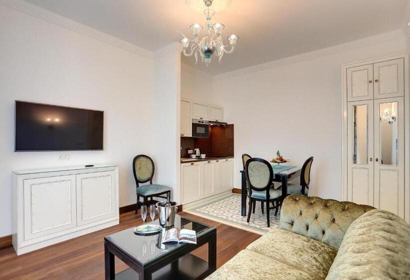 带1个卧室的豪华公寓, Ferdinandhof Apart