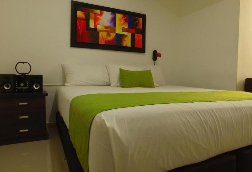 חדר דחוקס עם מיטת קינג, Cafe Plaza