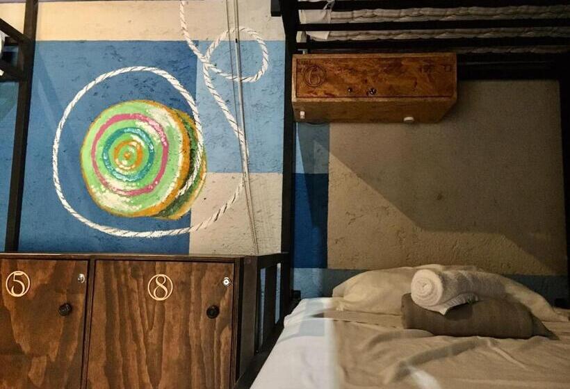 Кровать в Общей Комнате, Hostal Mexiqui Zocalo   Hostel