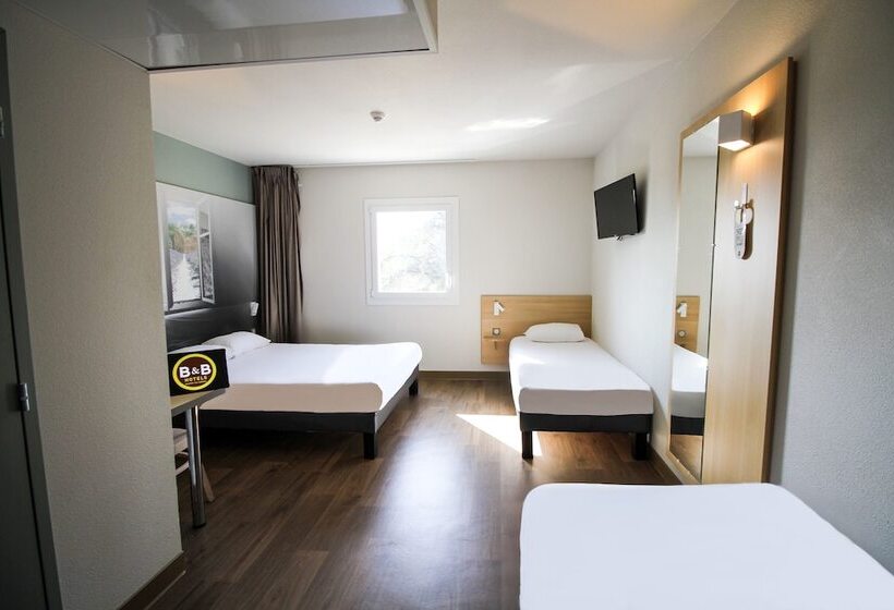4인용 스탠다드 룸, B&b Hotel Valence Tgv Romans
