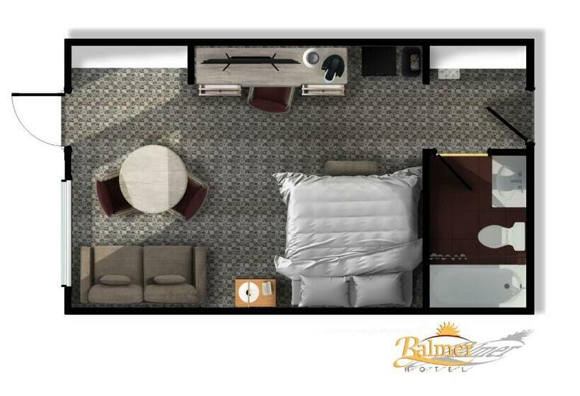 Deluxe Szoba Kind Size Bed, Balmer