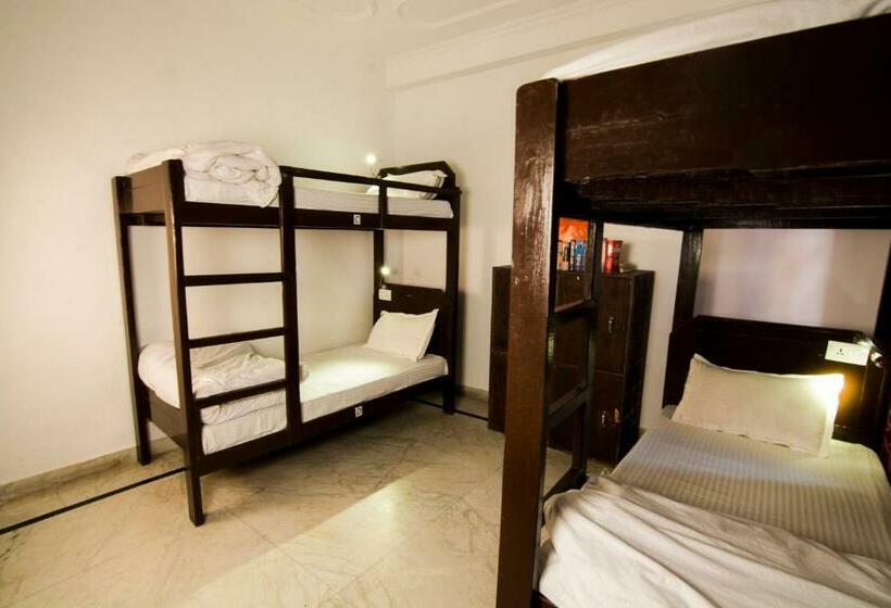 Cama em Quarto Compartilhado, Live Free Hostel Rishikesh