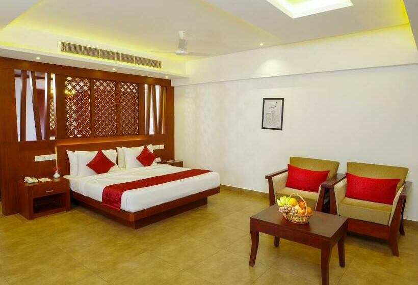 스탠다드 룸 킹사이즈 침대, Lake Canopy Alleppey