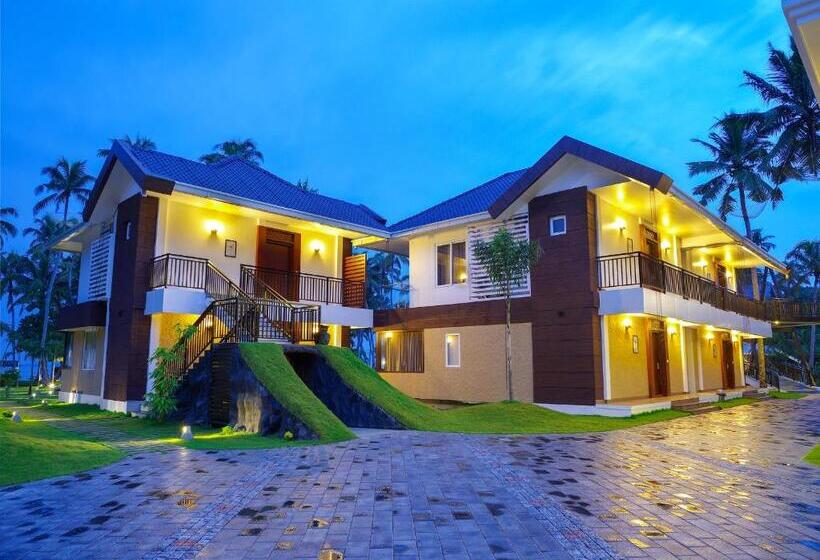 带大床的标准间, Lake Canopy Alleppey