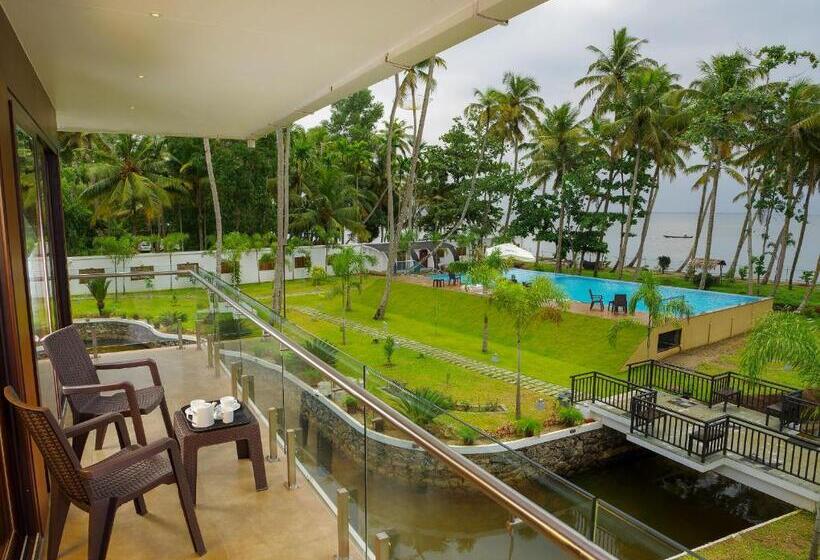 스탠다드 룸 킹사이즈 침대, Lake Canopy Alleppey