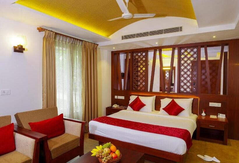 빌라 1 베드룸 - 수영장, Lake Canopy Alleppey