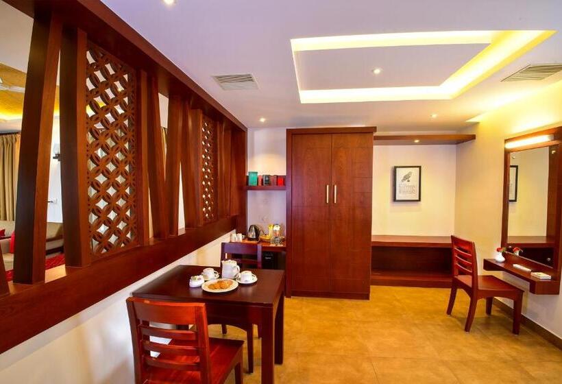 别墅: 1间卧室带游泳池, Lake Canopy Alleppey