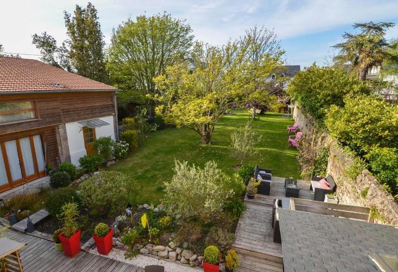 标准房带园景, La Maison Bizienne Guérande