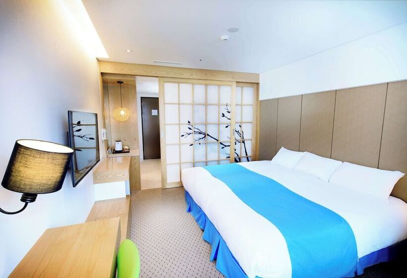 带山景的复式房间, Whistlelark Jeju