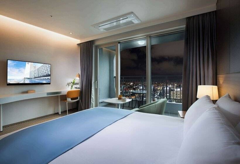 带山景的复式房间, Whistlelark Jeju