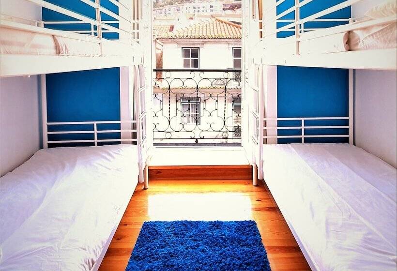 Bed in Shared Room with Shared Bathroom, We Love F Tourists