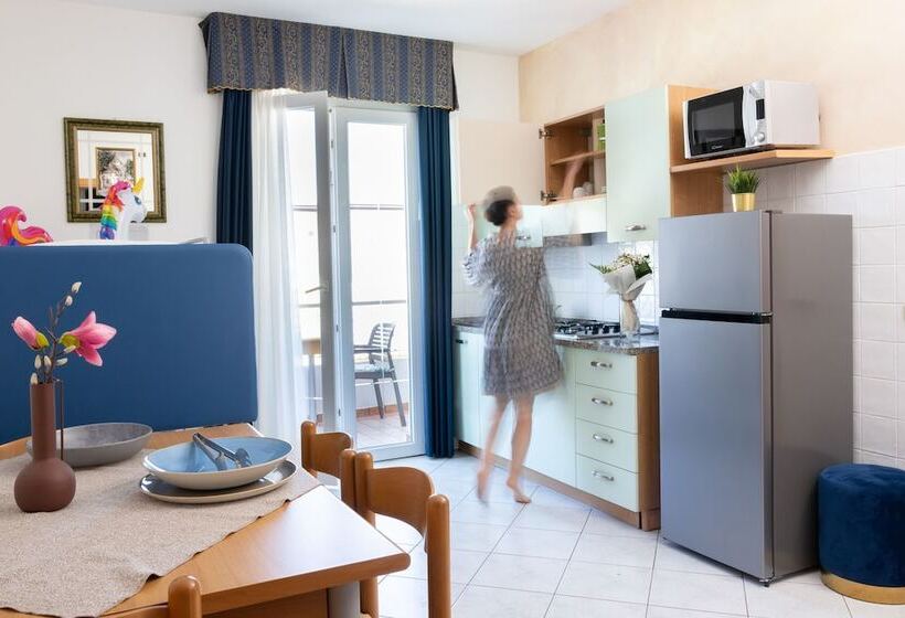 סוויטה משפחתית, Casa Merano Residence & Ristorante Bibione Centro