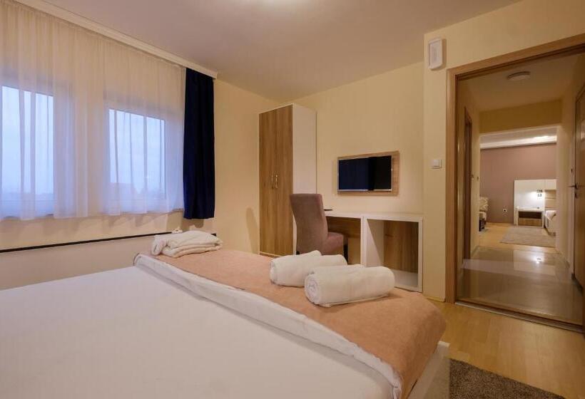 带1个卧室的高级公寓, Airport Hotel Garni