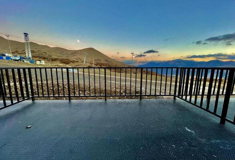 اتاق خانوادگی با چشم‌انداز کوه, Gudauri Loft