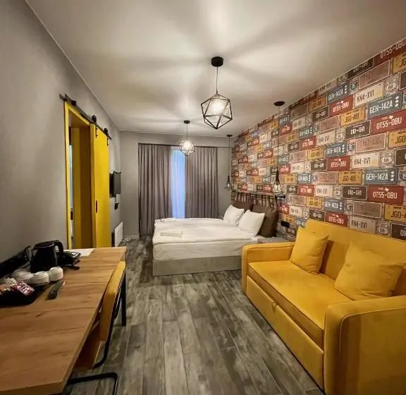 Perhehuone Vuoristonäkymä, Gudauri Loft
