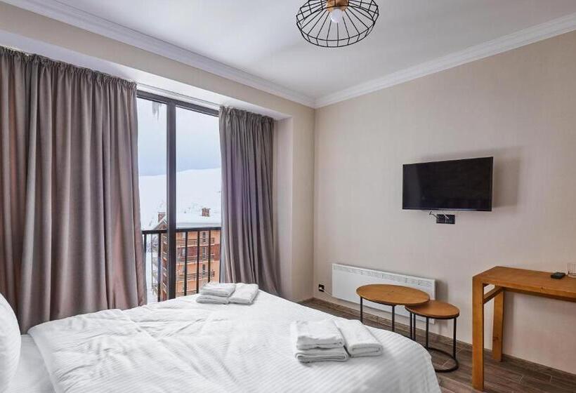 اتاق استاندارد با بالکن, Gudauri Loft