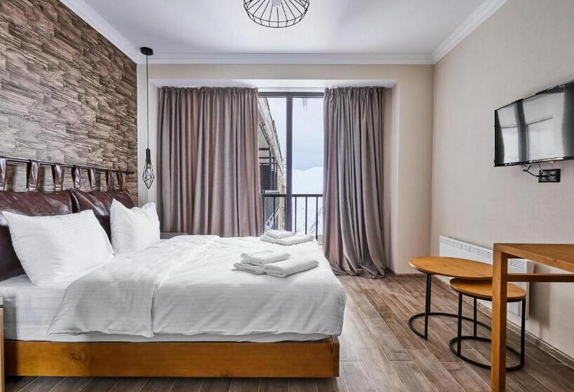 اتاق استاندارد با بالکن, Gudauri Loft