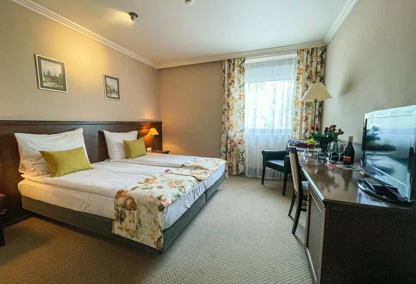 اتاق لوکس با تخت بزرگ, Park Hotel & Fitness Club Rzeszów