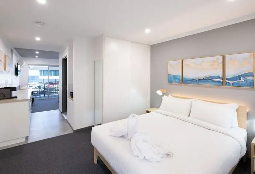 キングサイズベッドのデラックスルーム, Mollymook Shores