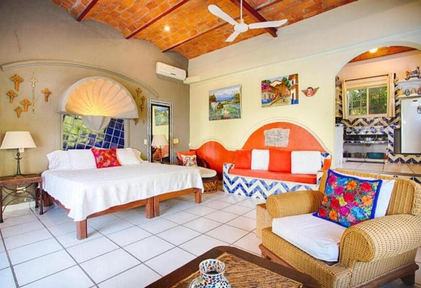 Tengerre Néző Deluxe Szoba Erkéllyel, Villas Jardin Del Mar