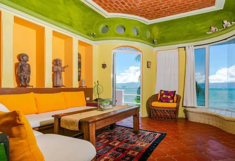 オーシャンビューデラックスルーム, Villas Jardin Del Mar