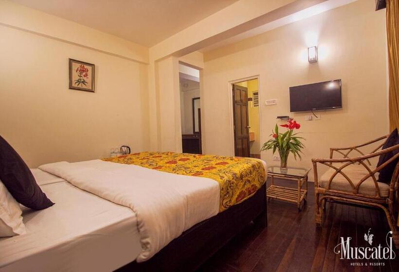 キングサイズベッドのデラックスルーム, Muscatel Yavachi   400 Mts From Mg Marg