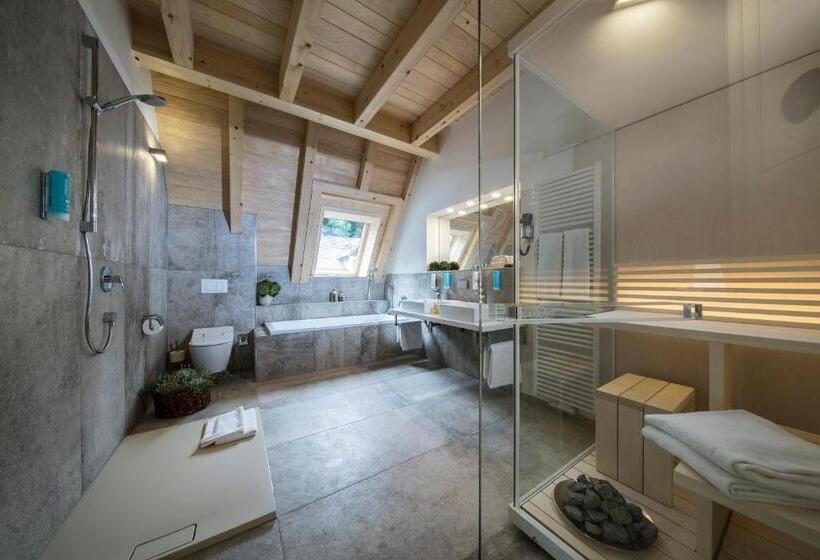 套房带园景, Gästehaus Der Geroldsauer Mühle