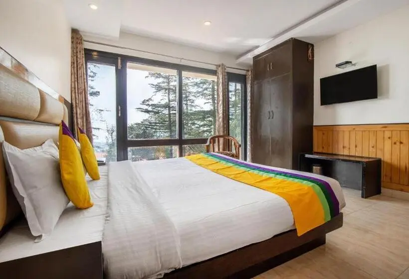 シングルデラックスルーム, Itsy Hotels Avantika With Forest View