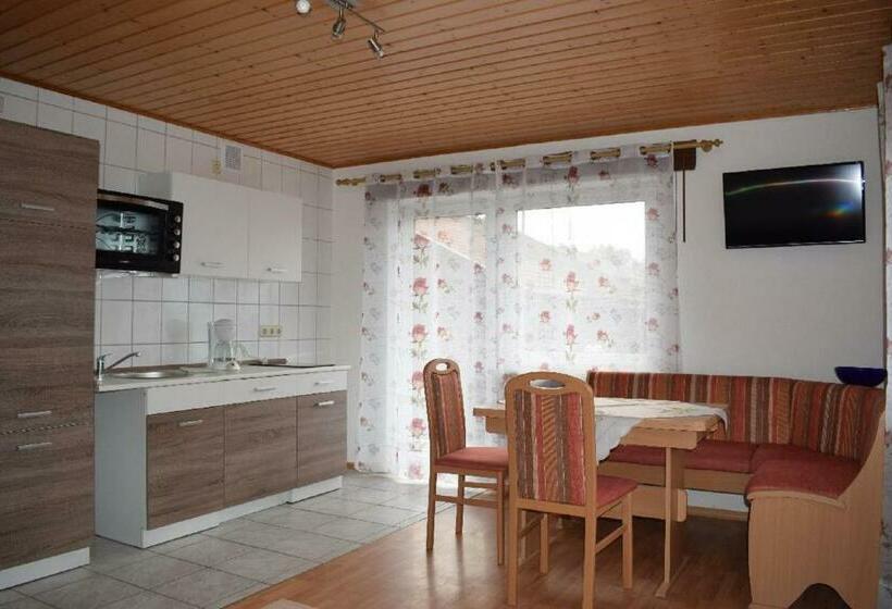 带1个卧室的带阳台的公寓, Pension Anke