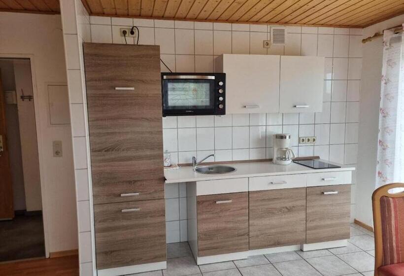 带1个卧室的带阳台的公寓, Pension Anke