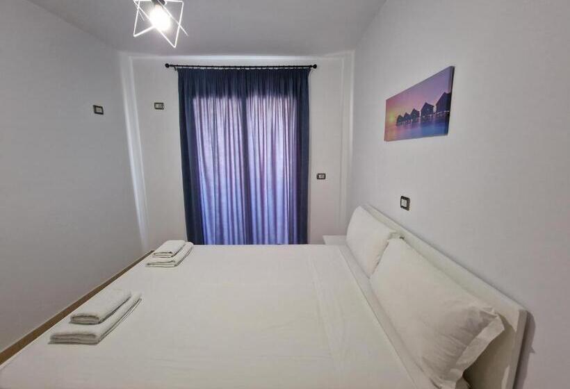 آپارتمان 1 خوابه با بالکن و چشم‌انداز دریا, Villa White