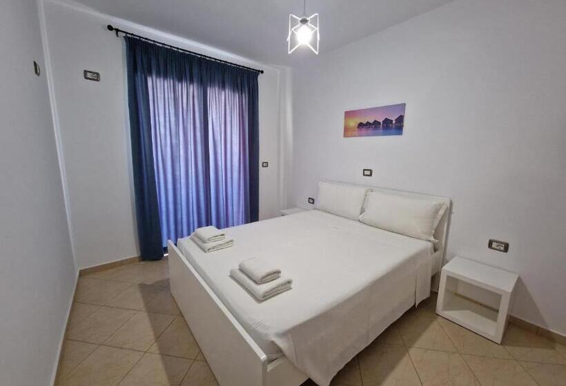 آپارتمان 1 خوابه با بالکن و چشم‌انداز دریا, Villa White