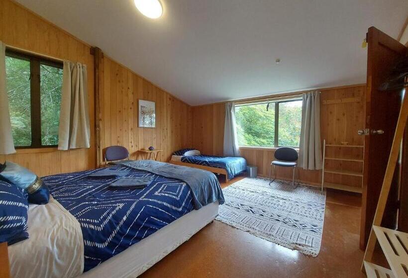 스탠다드 트리픔 룸 공동욕실, Kawai Purapura Yoga Retreat Centre