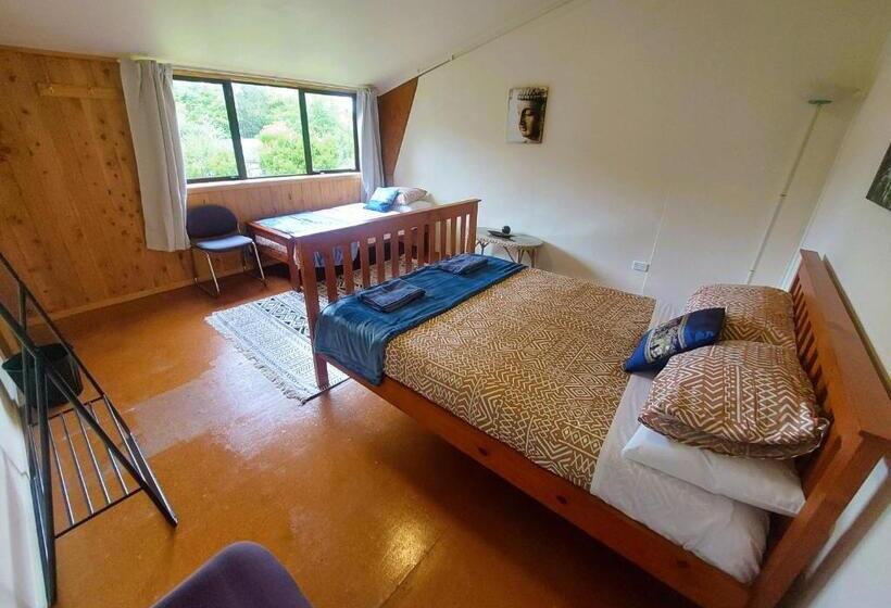 스탠다드 트리픔 룸 공동욕실, Kawai Purapura Yoga Retreat Centre