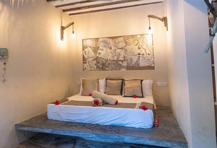 디럭스 룸 바다 전망, Kinazi Upepo Beach Eco Lodge