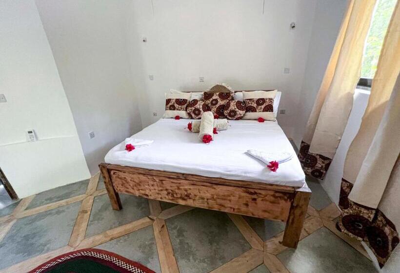 اتاق لوکس با چشم‌انداز دریا, Kinazi Upepo Beach Eco Lodge
