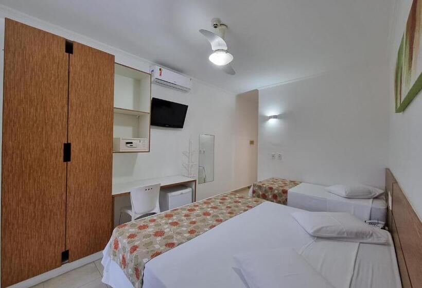 חדר סטנדרט לשלושה, Juquei Frente Ao Mar Hotel Pousada